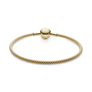 14k Gold Plated  mesh bracelet