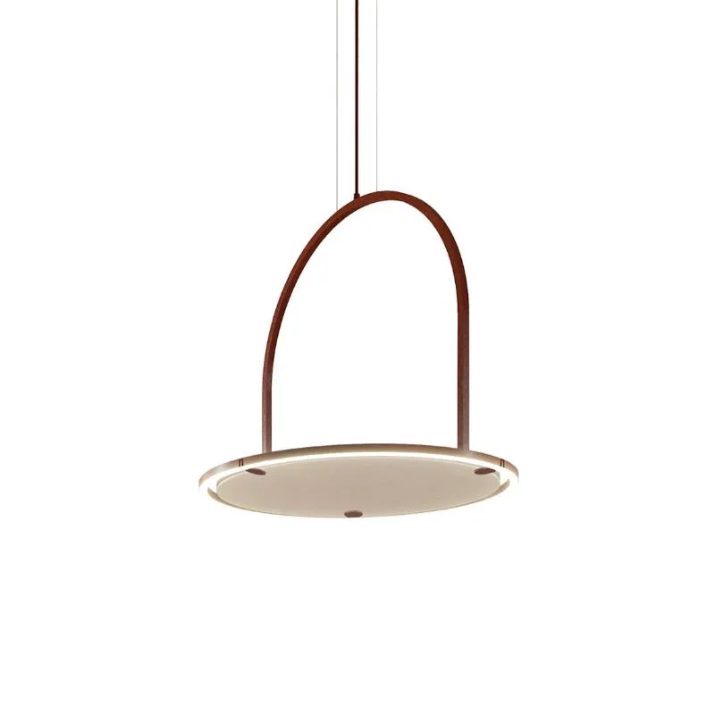 Acoustic U Hoop Pendant Light