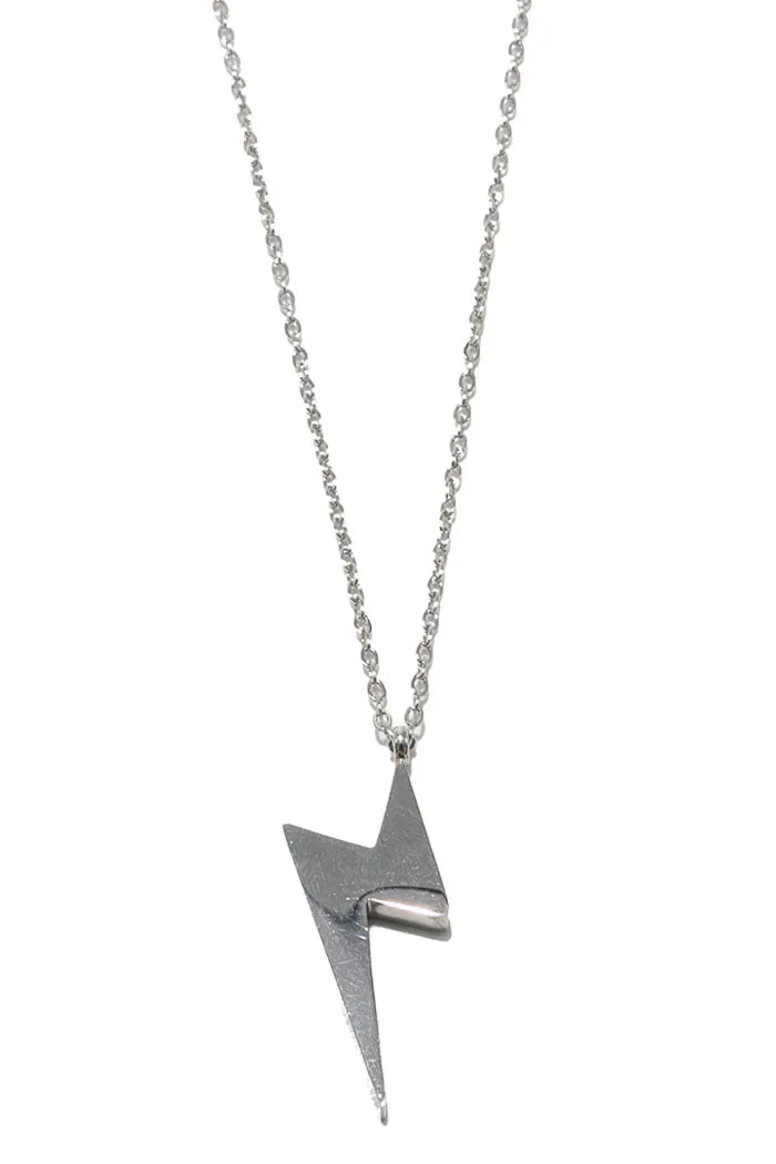 Adjustable Lightning Bolt Necklace