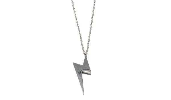 Adjustable Lightning Bolt Necklace