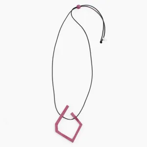 Alanis Pendant Necklace Pink