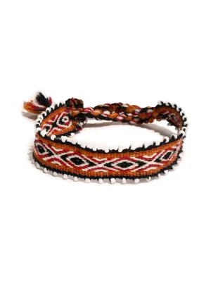 Andean Woven Bracelet w/Beads