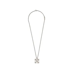 Arrows Motif Necklace in Silver