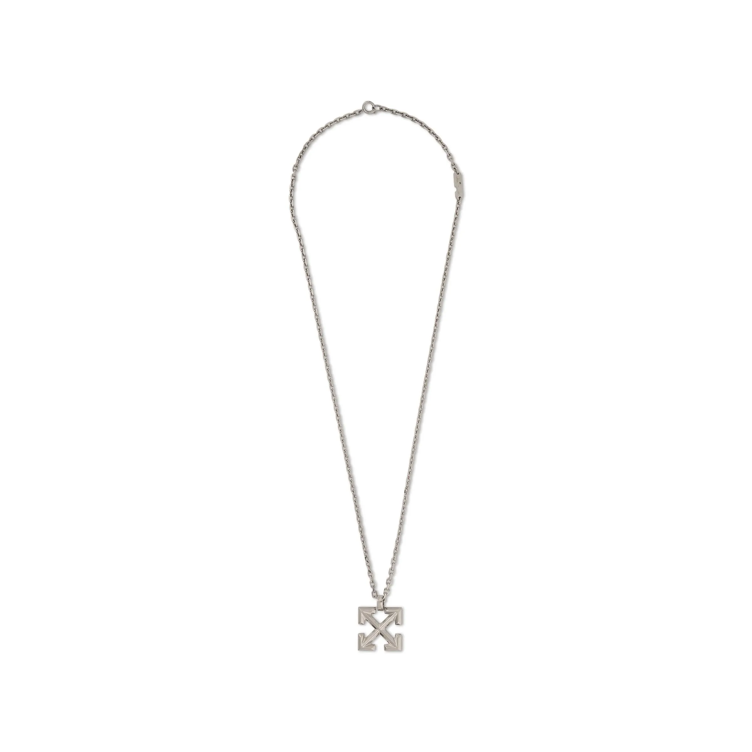 Arrows Motif Necklace in Silver