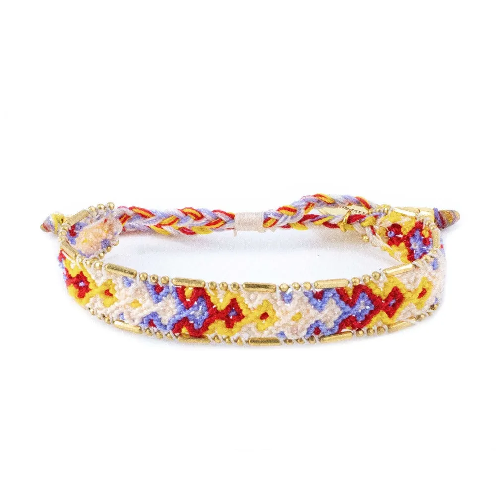 Bali Friendship Bracelet - Desert Gypsum