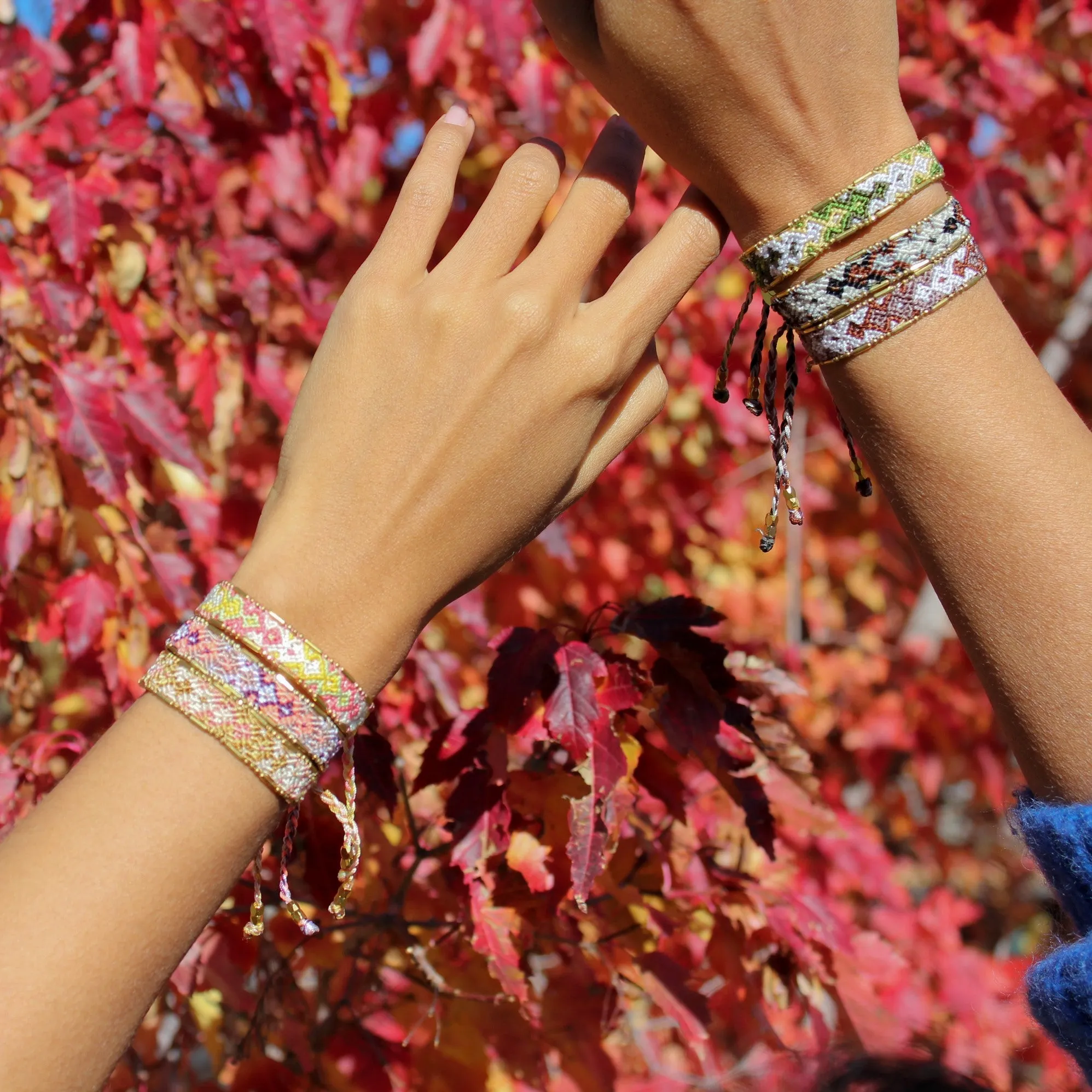 Bali Friendship Bracelet - Dune Brown