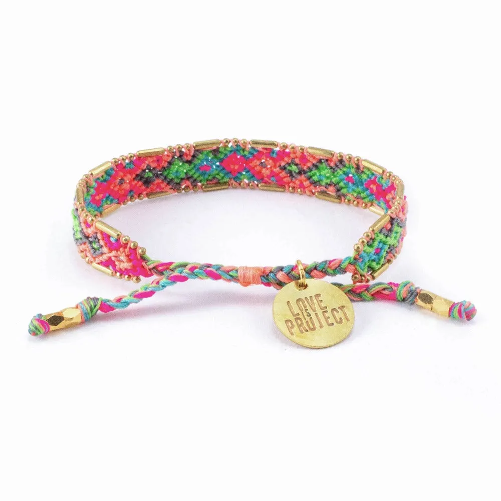 Bali Friendship Bracelet - Electric Lady