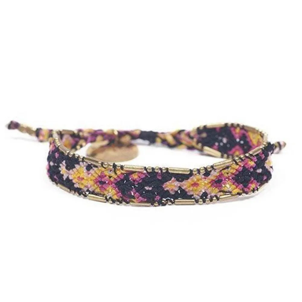 Bali Friendship Bracelet - Galaxy Saturn