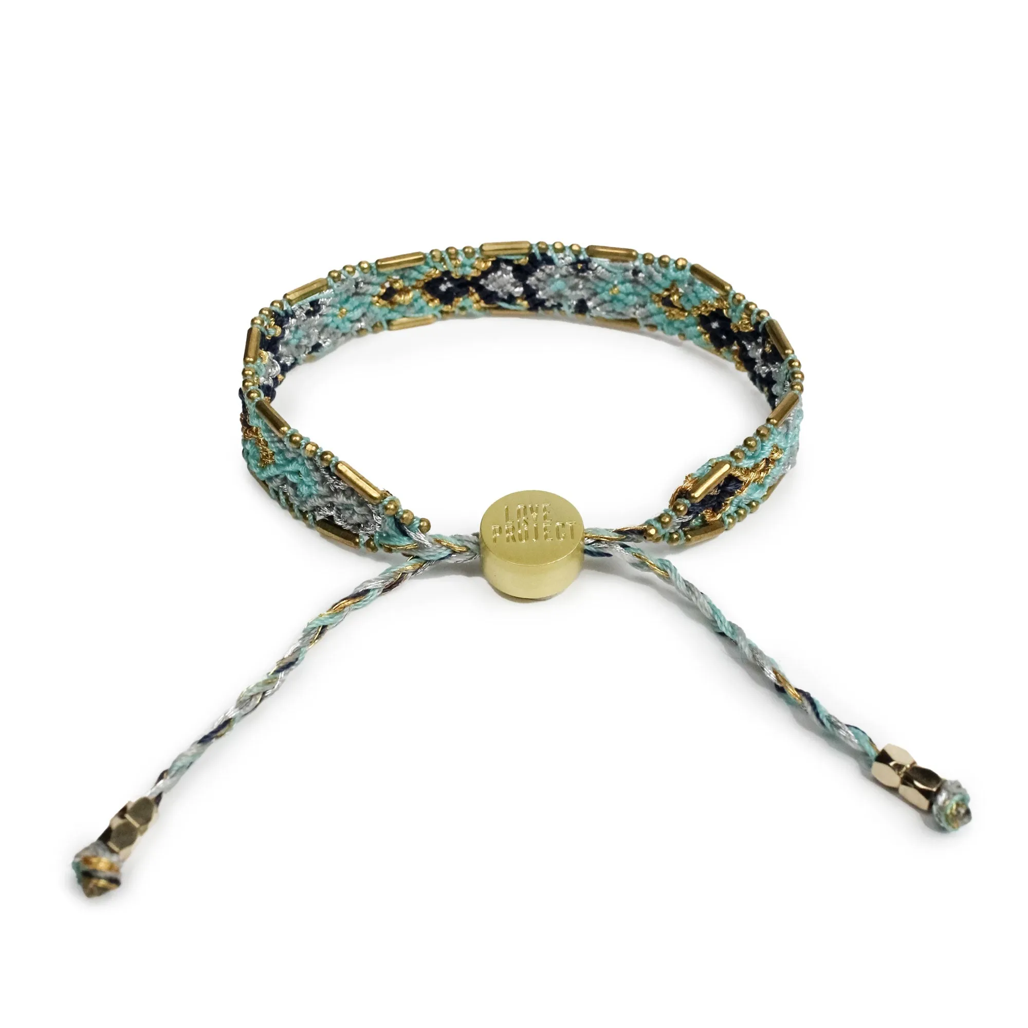 Bali Metallic Friendship Bracelet - Juniper Dazzle