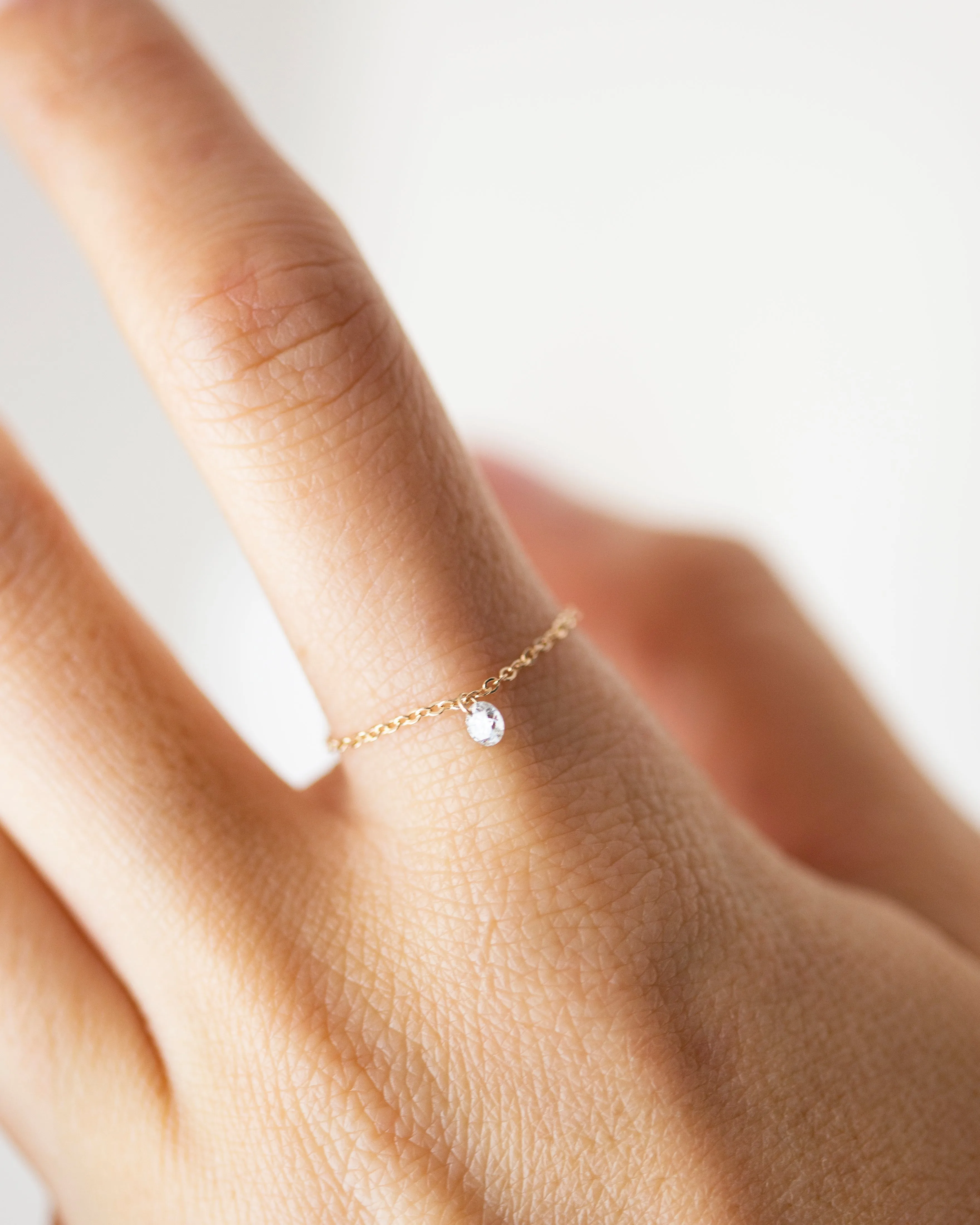 Bare Diamond Ring