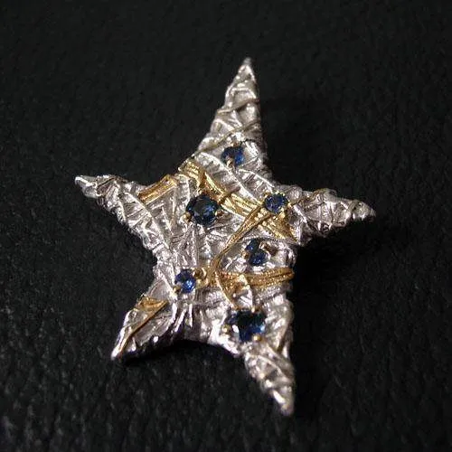 Bethlehem Star Sterling Silver Pendant