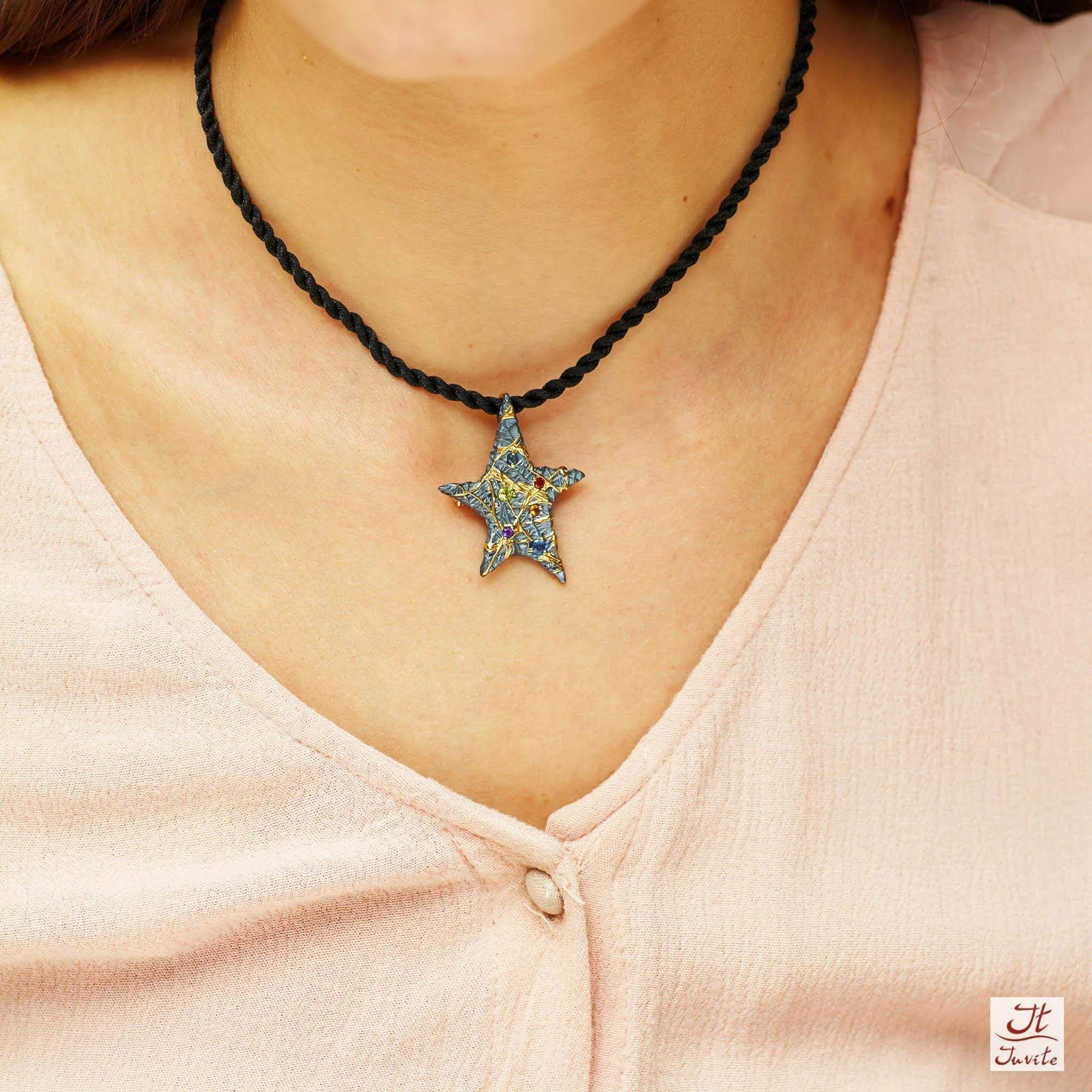 Bethlehem Star Sterling Silver Pendant