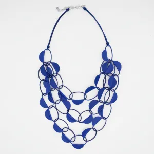 Blue Nautical Loop Necklace