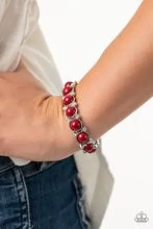 Bracelets Flamboyantly Fruity - Red B61