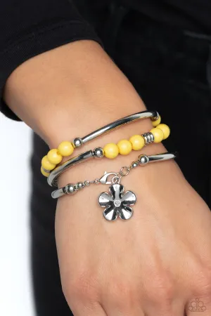 Bracelets Off the WRAP - Yellow B2284