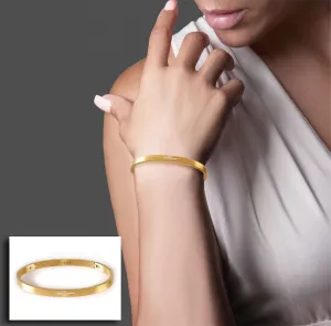 B.Tiff Pave Bracelet in Gold