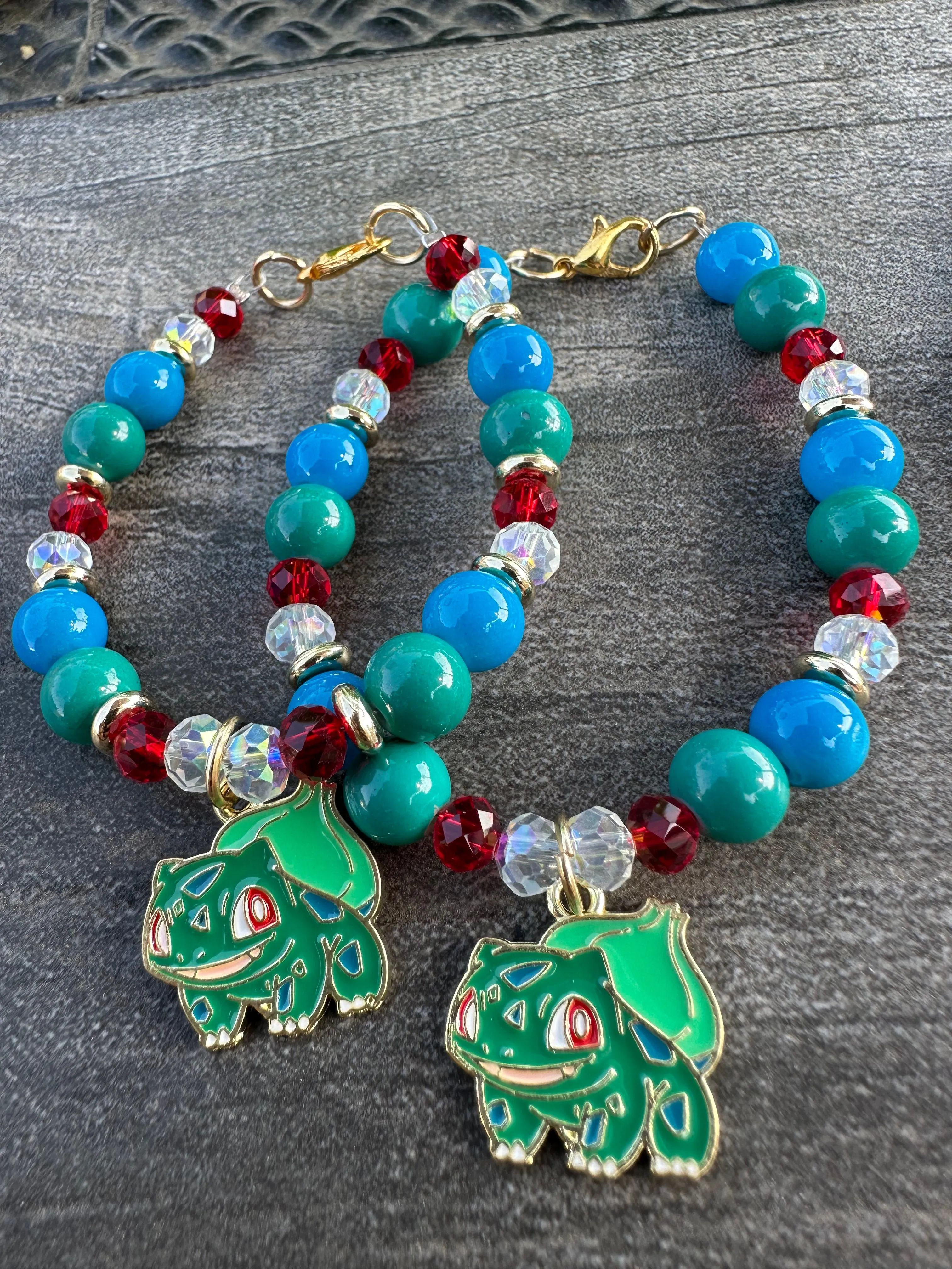 Bulbasaur bracelets