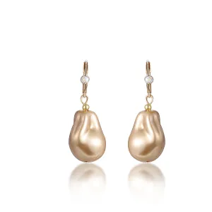 Chunky Pearl Drop Earrings