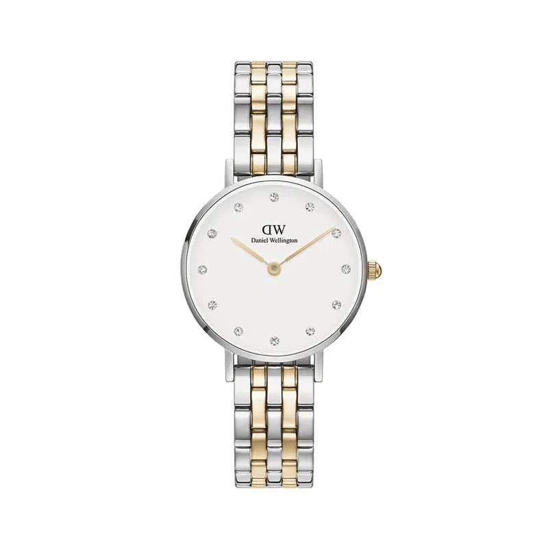 Daniel Wellington Petite Lumine 5-Link Two Tone 28mm Watch