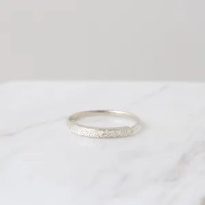 Diamond Dusted Narrow Ring