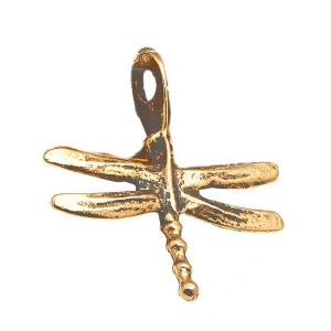 Dragonfly Charm Gold Plated