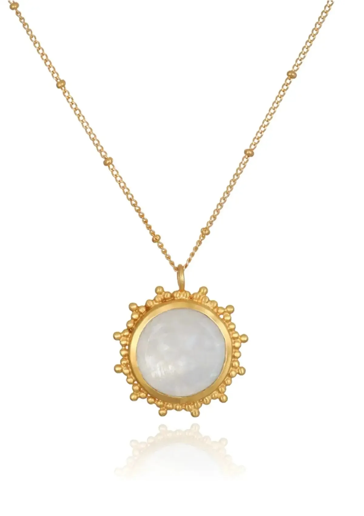 Drift Into Daydreams Moonstone Necklace