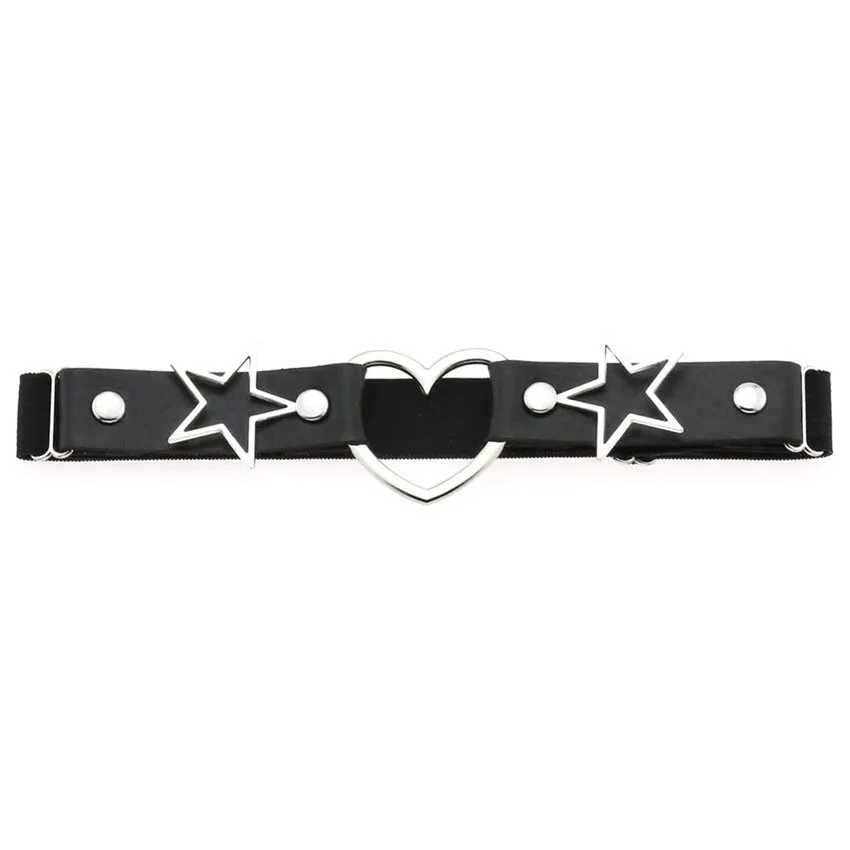 Fashion Leg Strap Belt Of Heart And Star / Rock Style / Thigh Harness Accessories