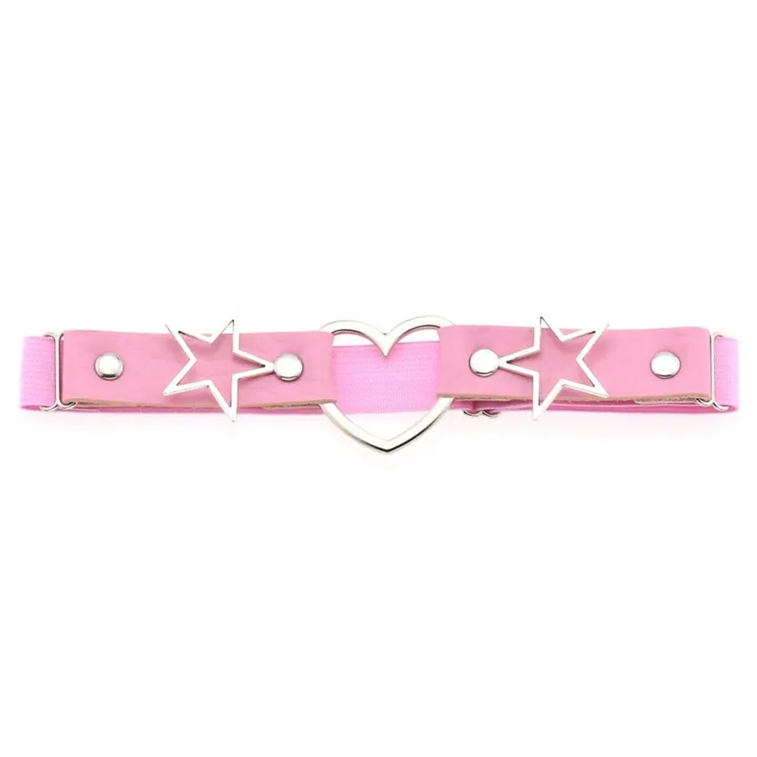 Fashion Leg Strap Belt Of Heart And Star / Rock Style / Thigh Harness Accessories