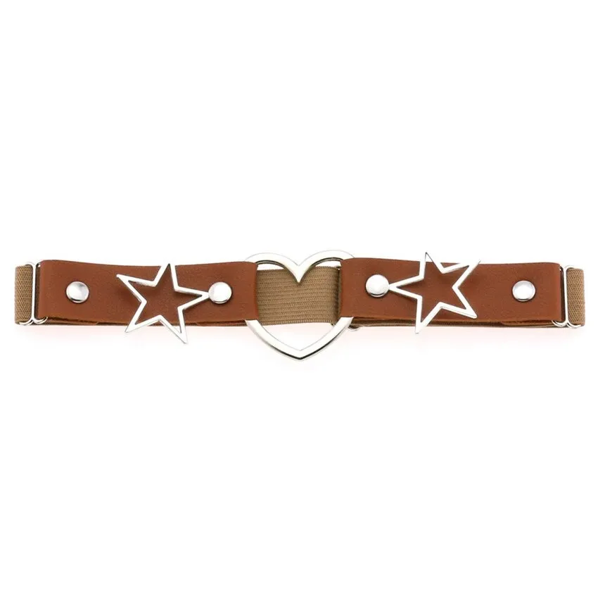 Fashion Leg Strap Belt Of Heart And Star / Rock Style / Thigh Harness Accessories