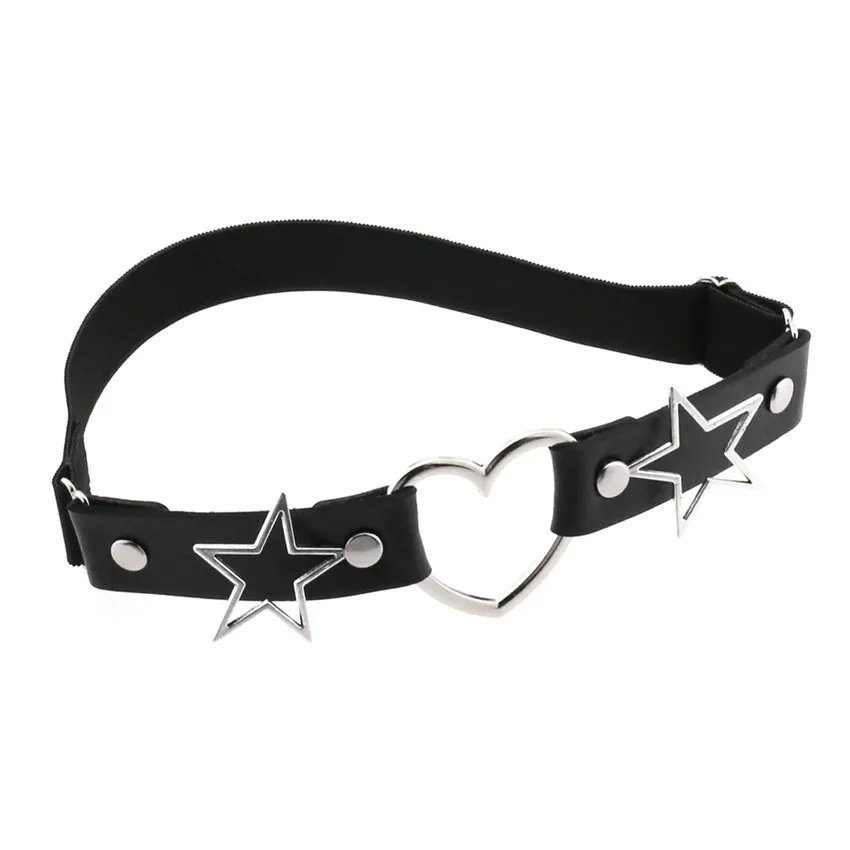 Fashion Leg Strap Belt Of Heart And Star / Rock Style / Thigh Harness Accessories