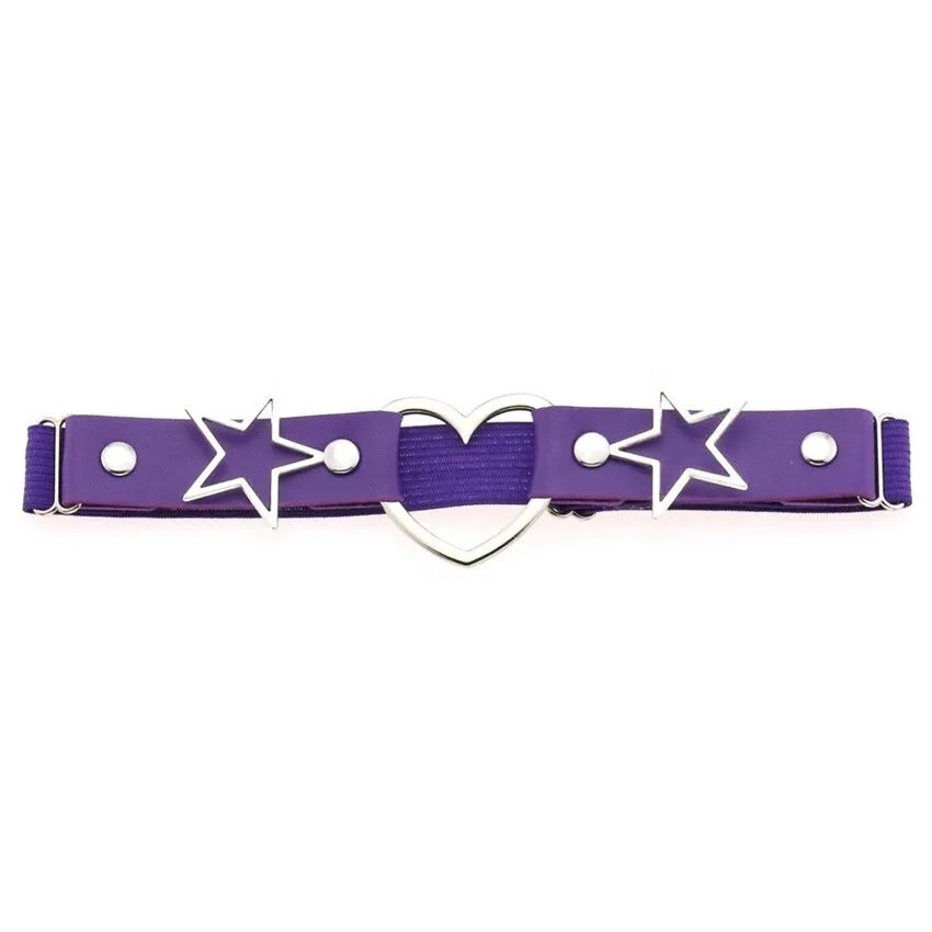 Fashion Leg Strap Belt Of Heart And Star / Rock Style / Thigh Harness Accessories