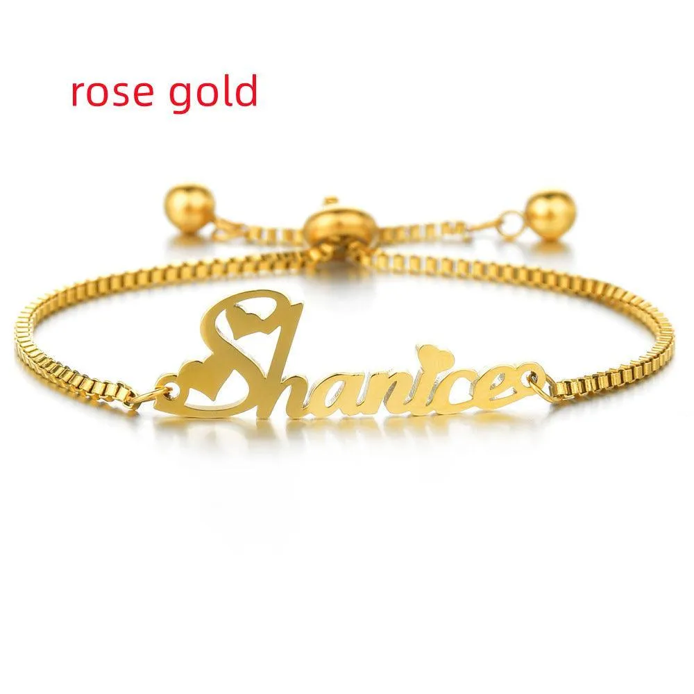 Fashionable And Personalized Stainless Steel Customized Bracelet