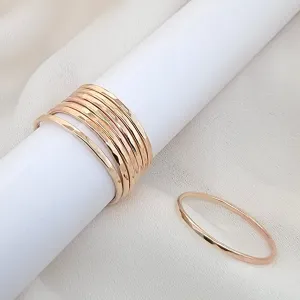 Hammered Stacking Rings - CG474R.