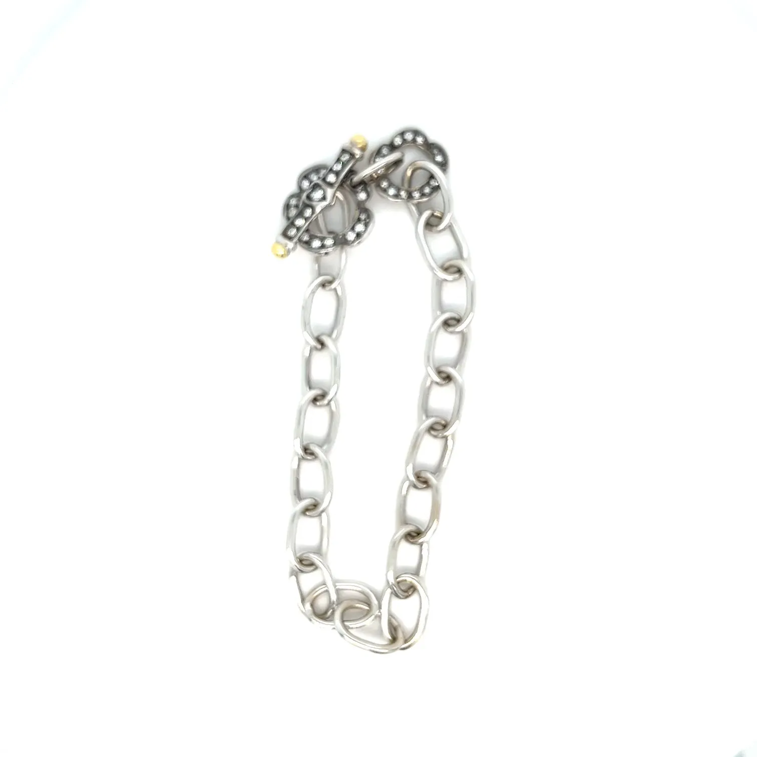 Handmade 18kt White Gold Bracelet