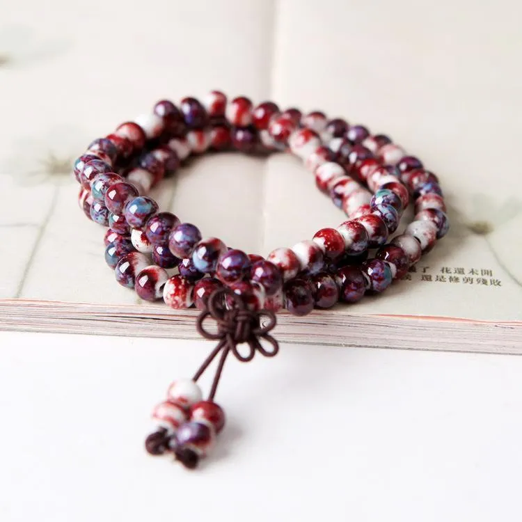 Handmade Ceramic Bead Bracelets