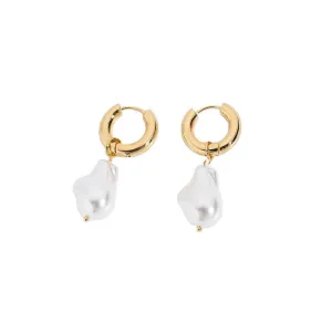 Isabella Drop Pearl Earrings