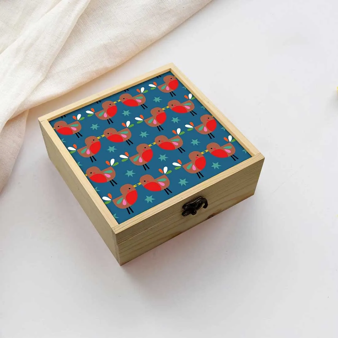 Jewellery Box Makepup Organizer -  Cute Bird