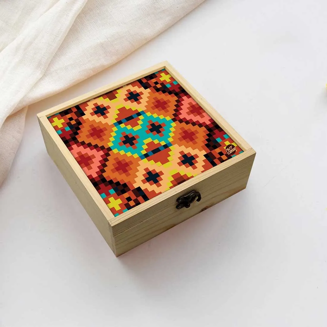 Jewellery Box Makepup Organizer -  Diamond Pattern