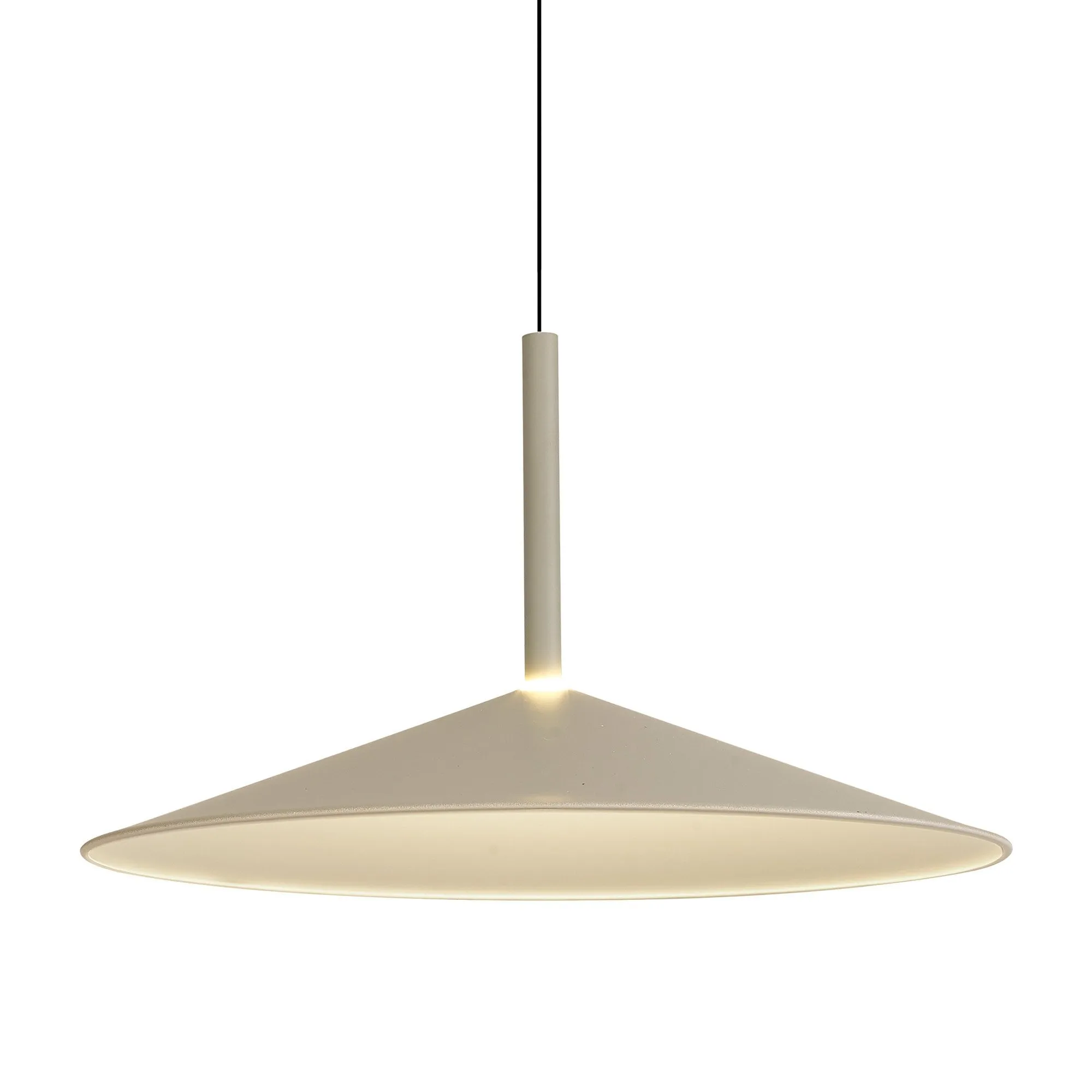 Mantra M7893 Calice 48cm Rise And Fall LED Pendant Grey/White