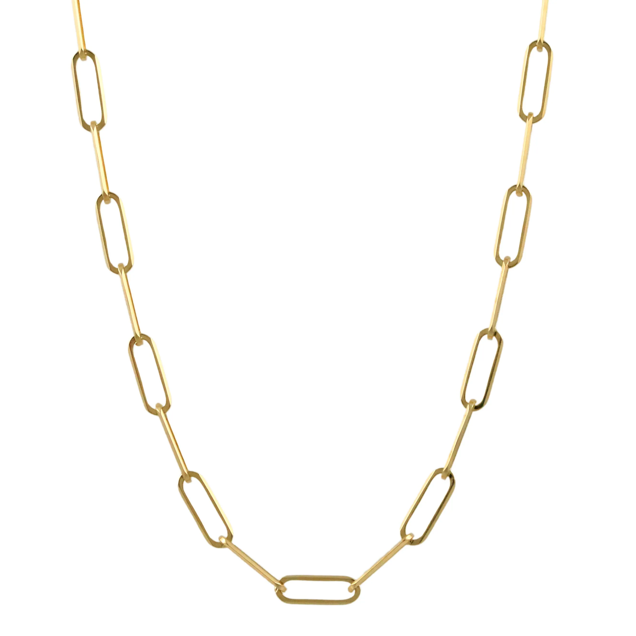 Medium Paper Clip 18" Chain