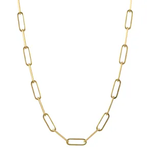 Medium Paper Clip 18" Chain