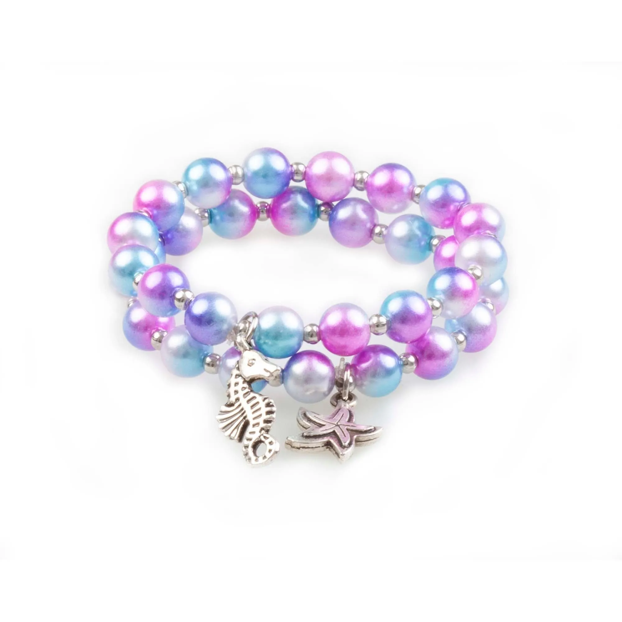 Mermaid Mist Bracelets for Kids, 2 Count