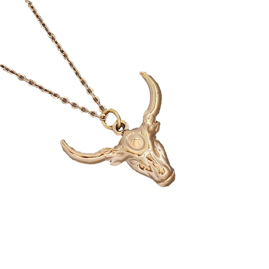 Minimalist Tulip Chinese Zodiac Animal Stainless Steel Pendants