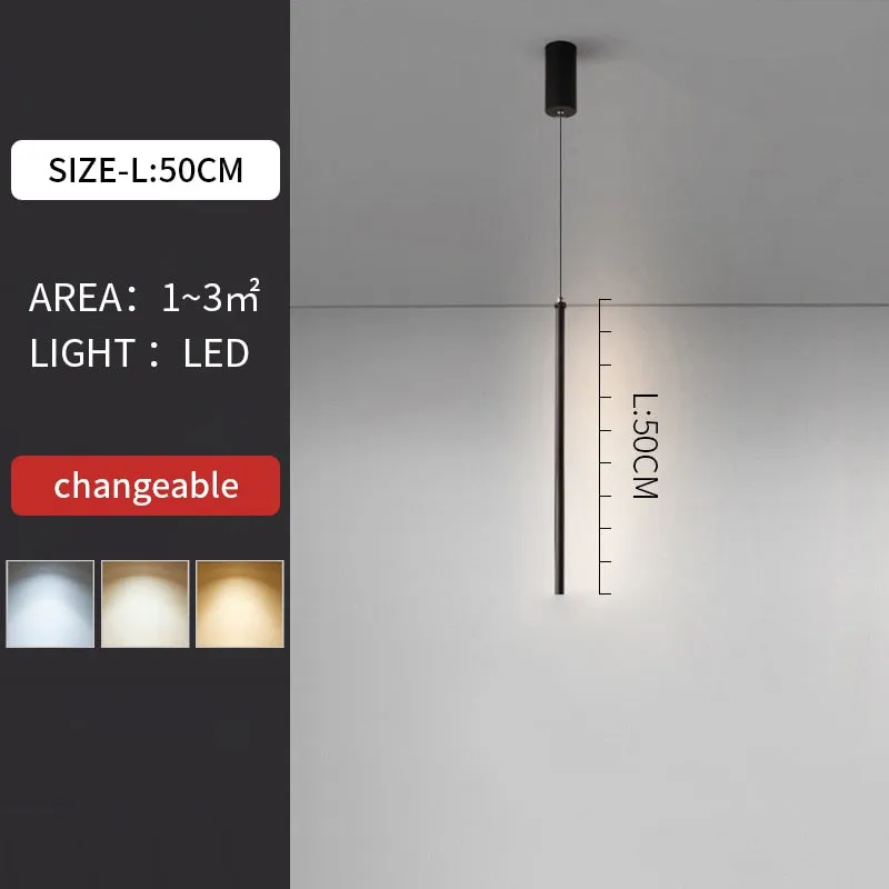 Modern Minimalist Hanging LED Pendant Lights