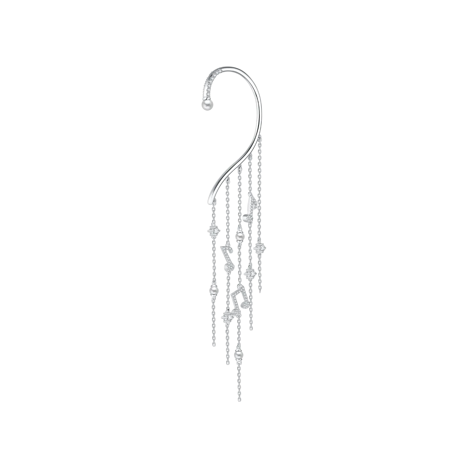 Music Note Ear Cuff