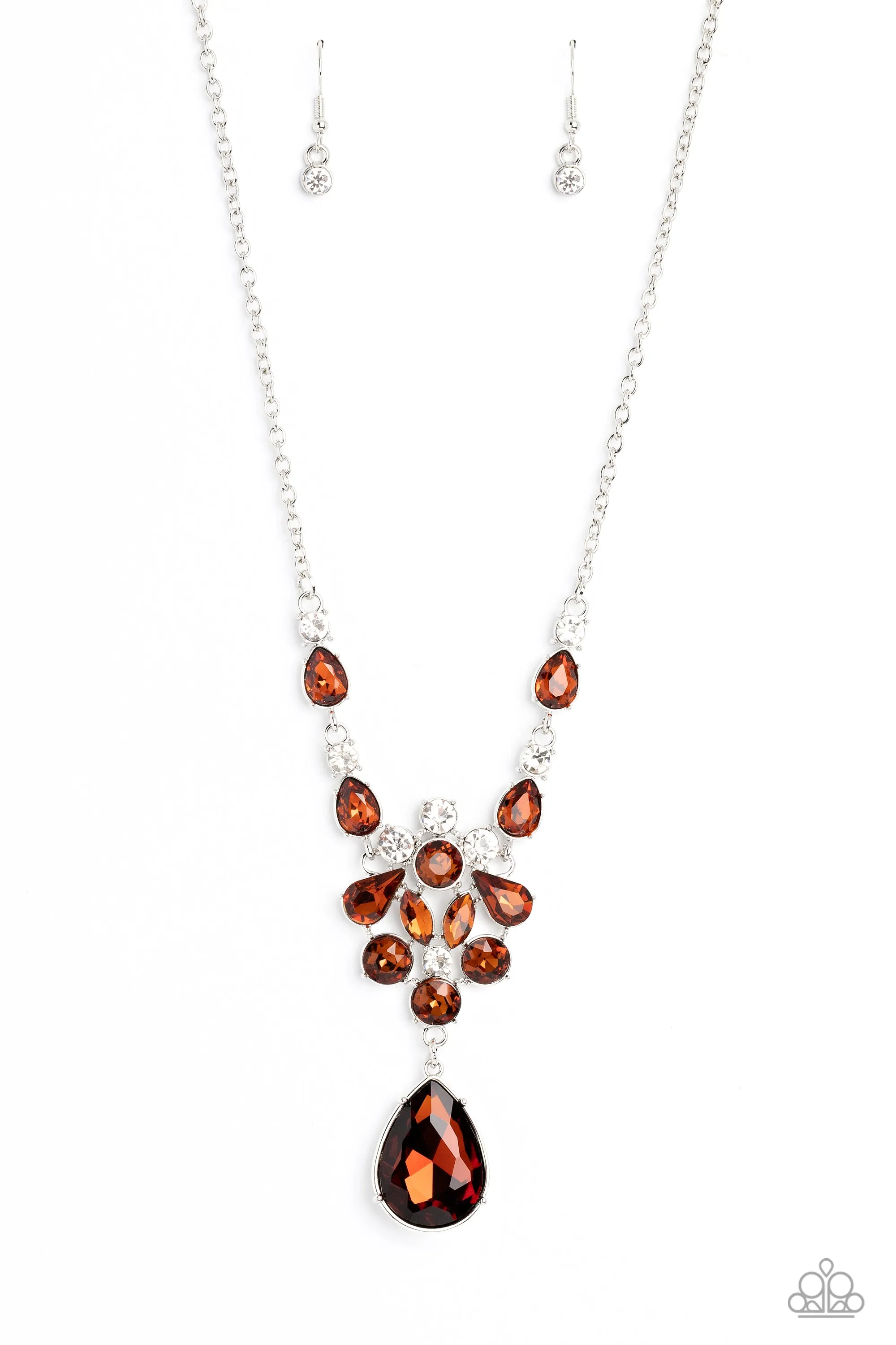 Necklaces TWINKLE of an Eye - Brown N2373