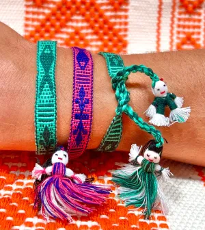 Oaxacan Friendship Bracelet w/ Dolls