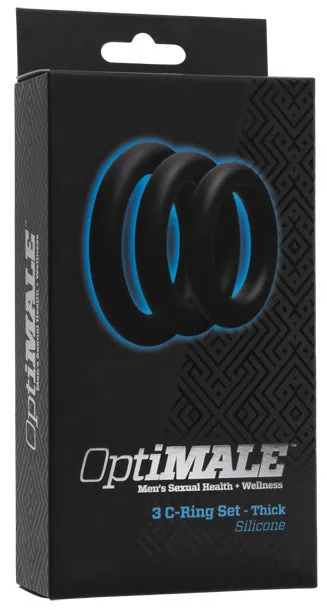 Optimale 3 CRing Set Thick Black