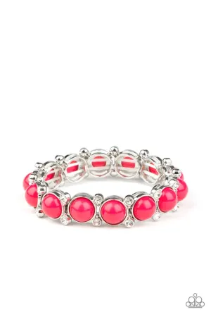 Paparazzi Bracelet ~ Flamboyantly Fruity - Pink