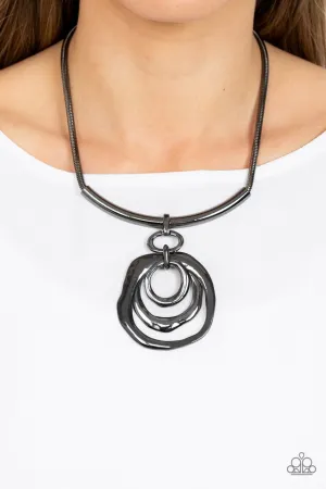 Paparazzi Necklace ~ Forged in Fabulous - Black